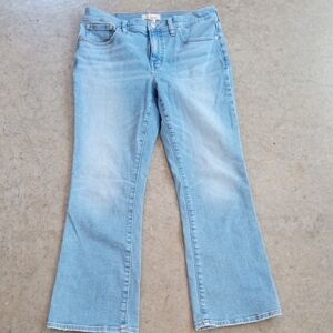 Madewell Mid-Rise Kick Out Women's Jeans 29
